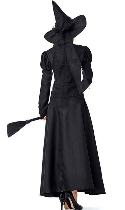 F1957 The Wizard Costume of Halloween Women Witch Costume Adult